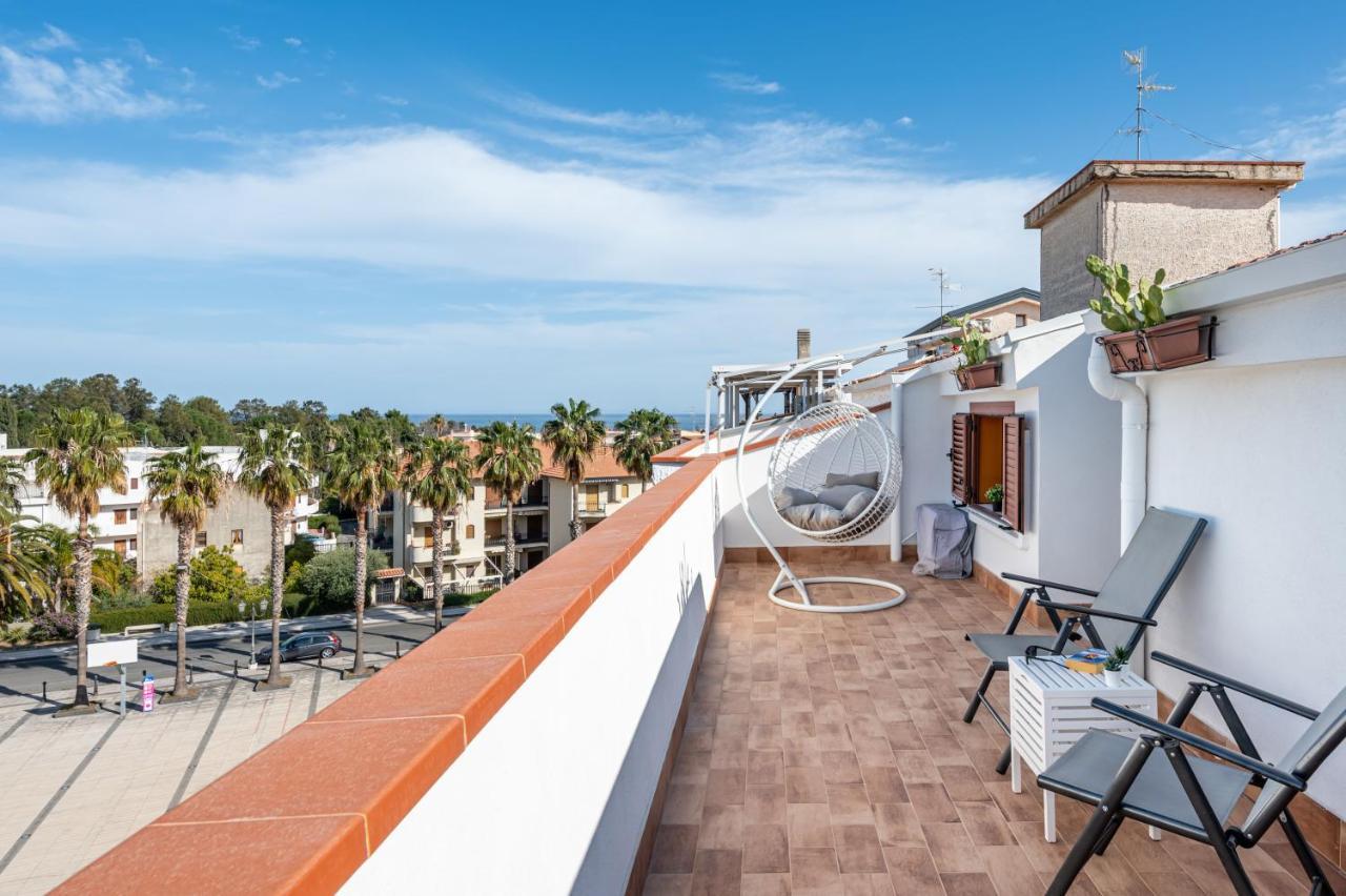 Apartmán Naxos Charming Penthouse With Swimming Pool X6 Giardini Naxos Exteriér fotografie